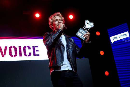 Christopher løb med The Voice Prisen for 5. gang: Jeg har Danmarks bedste fans!!